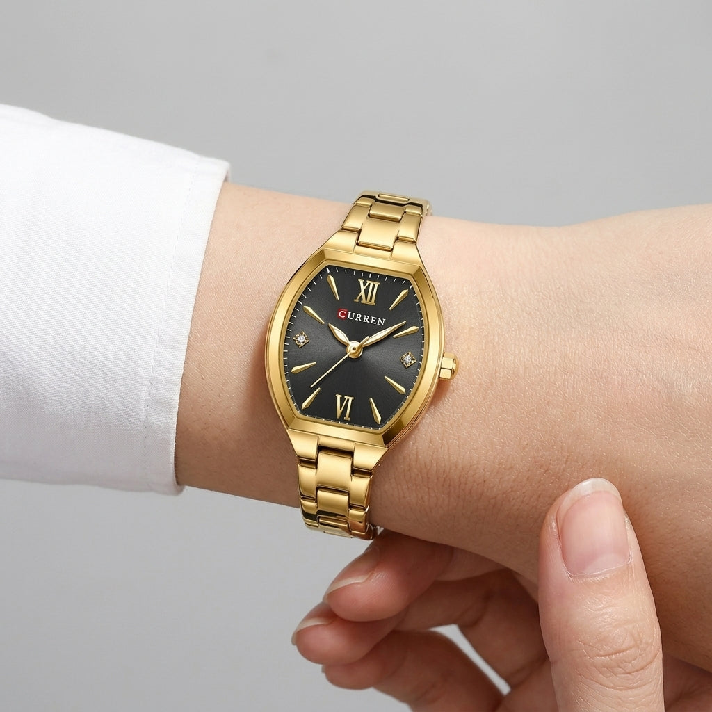 gold black
