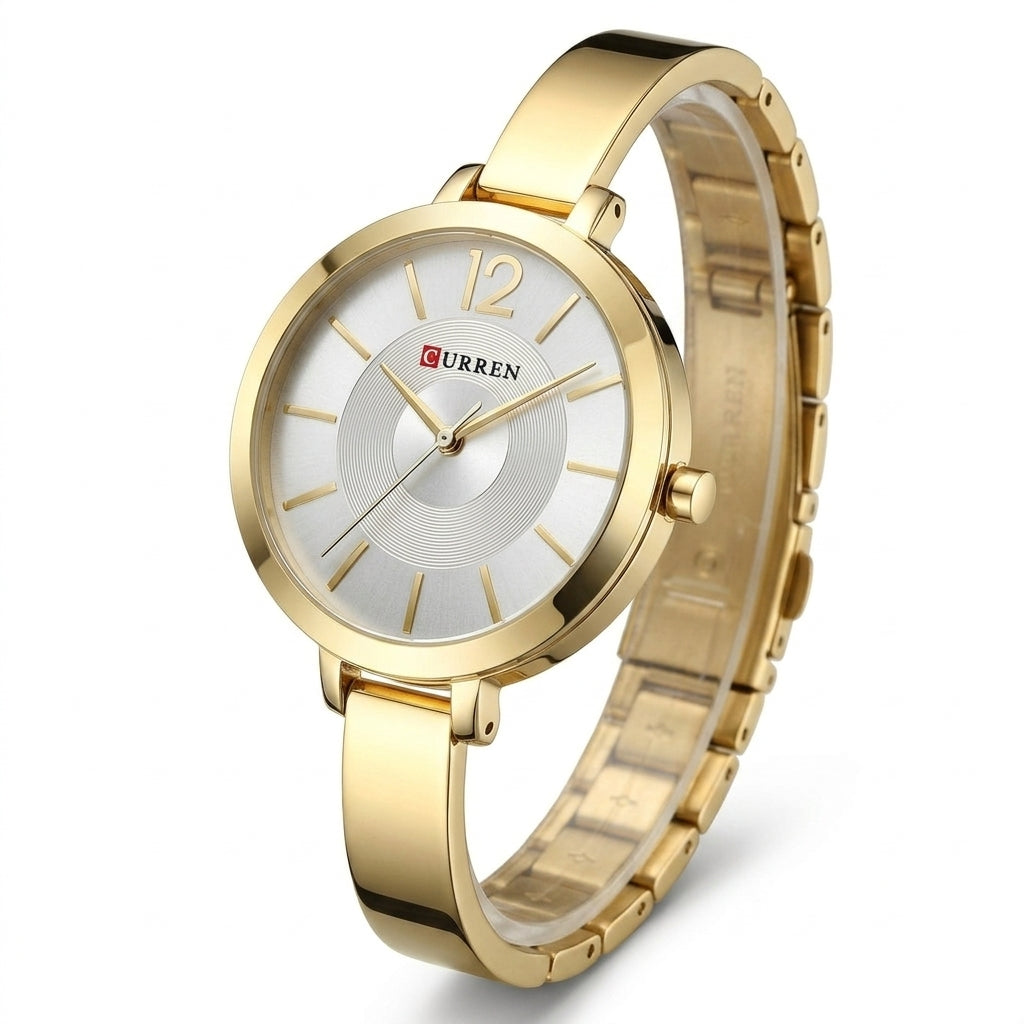 Gold White