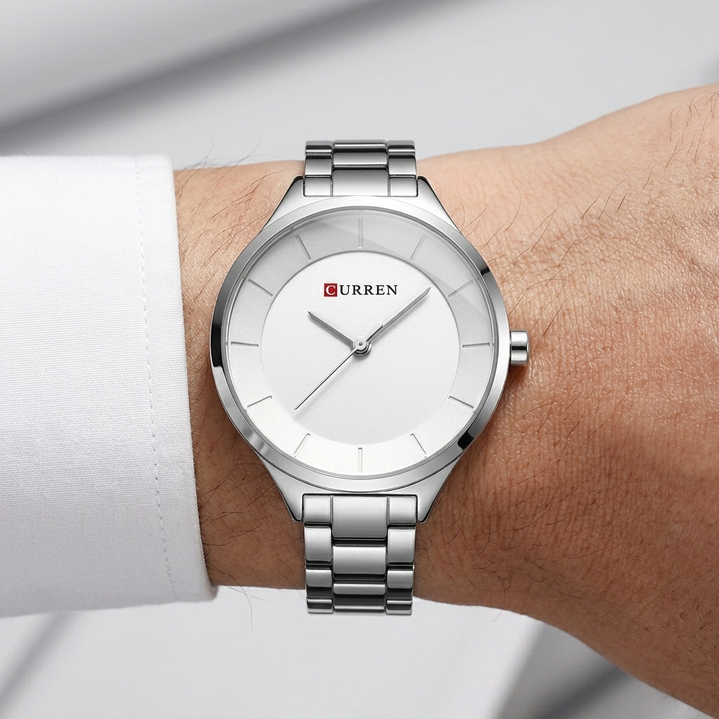 silver white