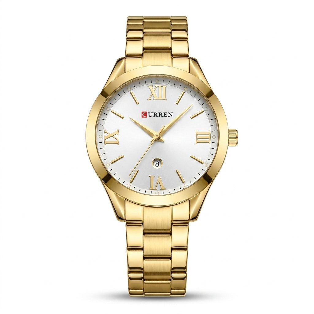 Gold White