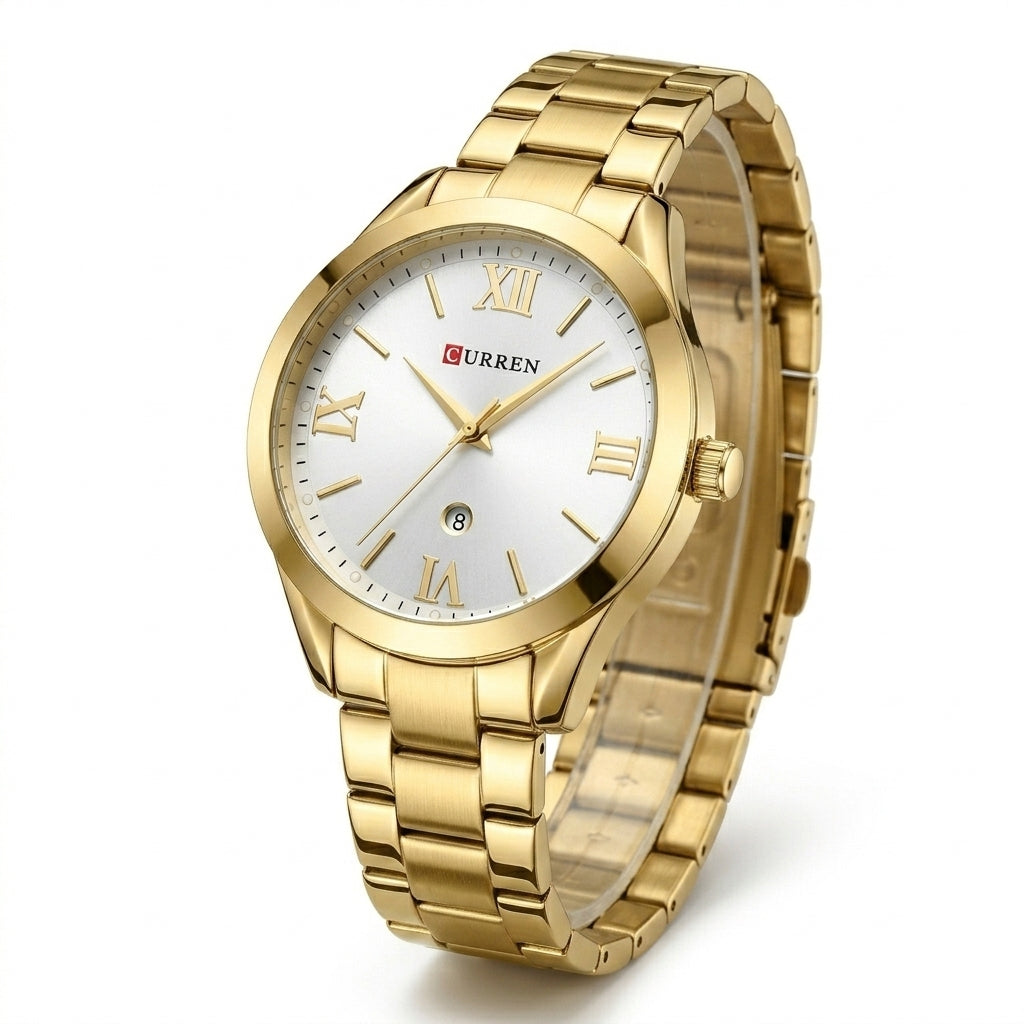 Gold White
