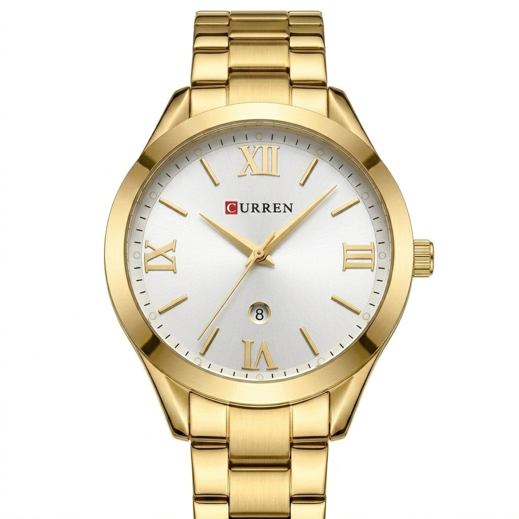 Gold White