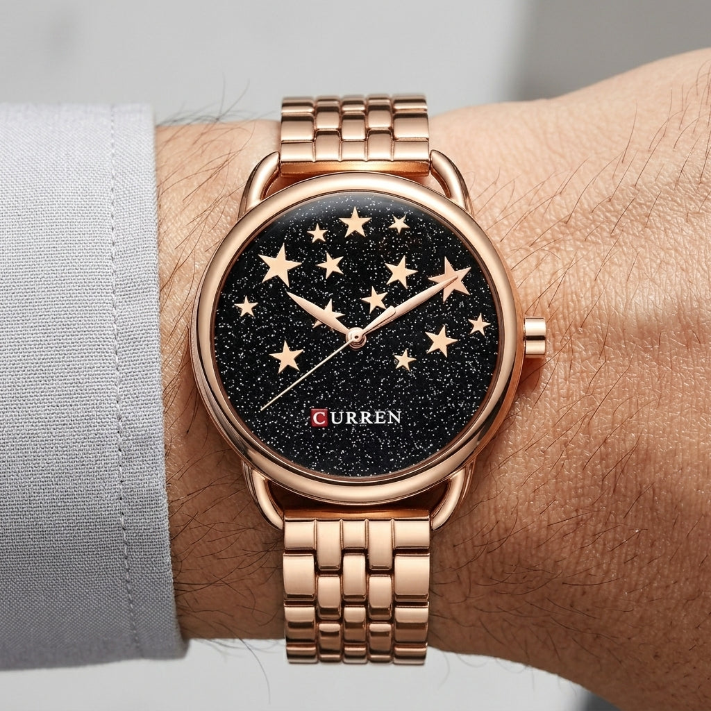 Rose Gold Black