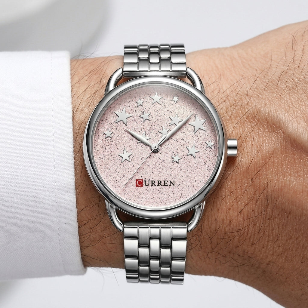 silver pink